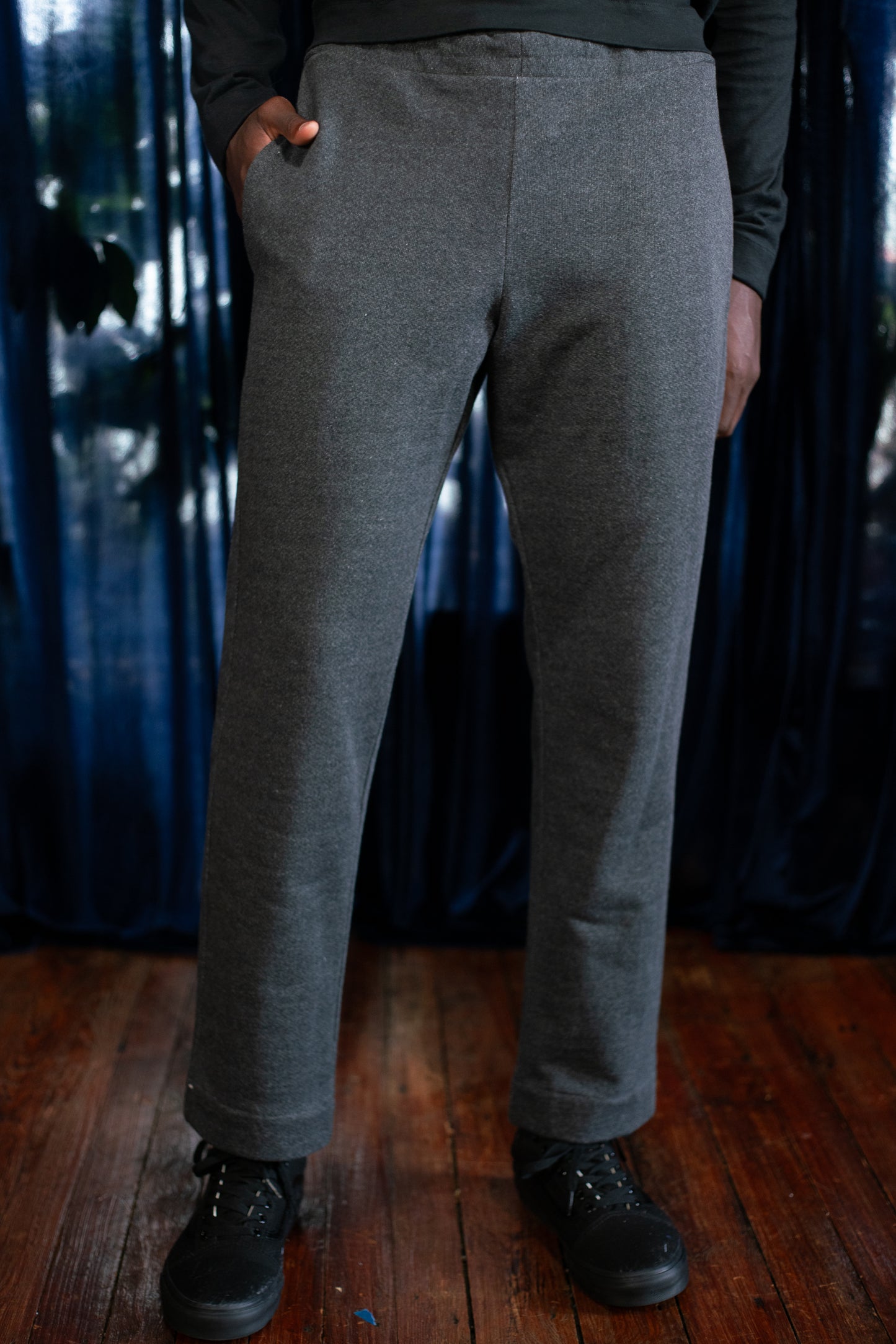 French Terry Drawstring Pants