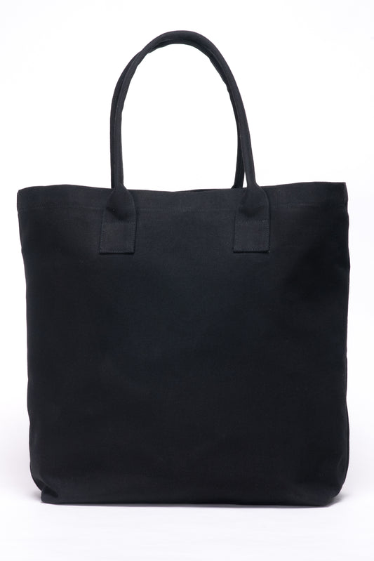 Canvas tote, front view