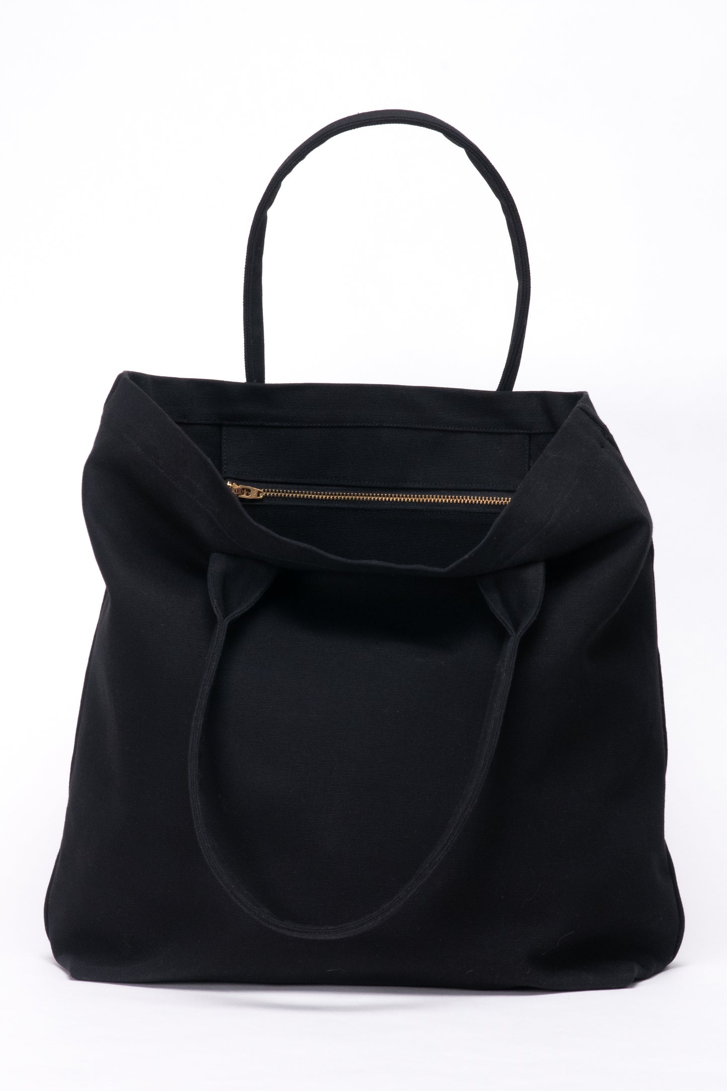Canvas tote, open view