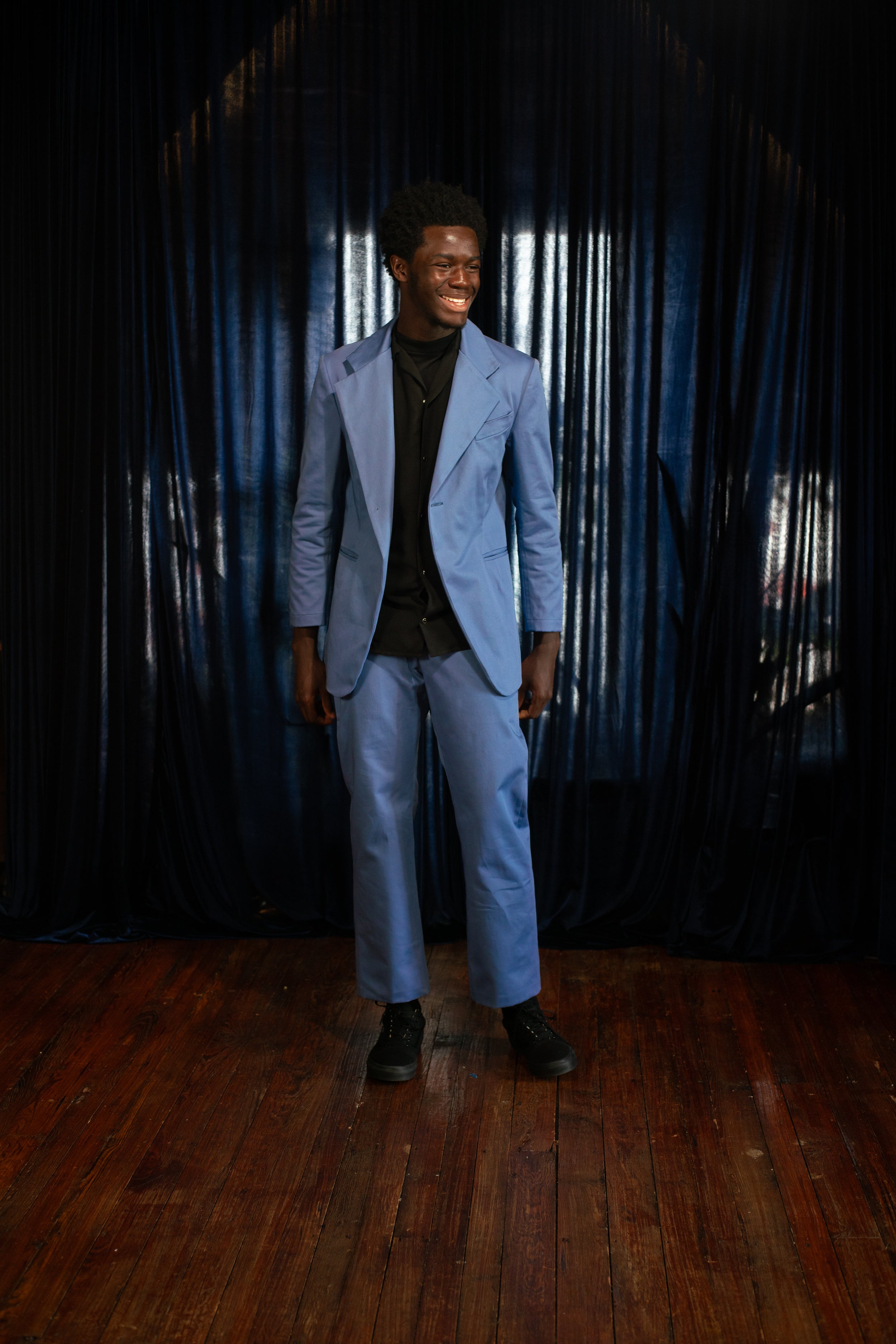 Cornflower Blue Jacket – Samuel Lim Hubler