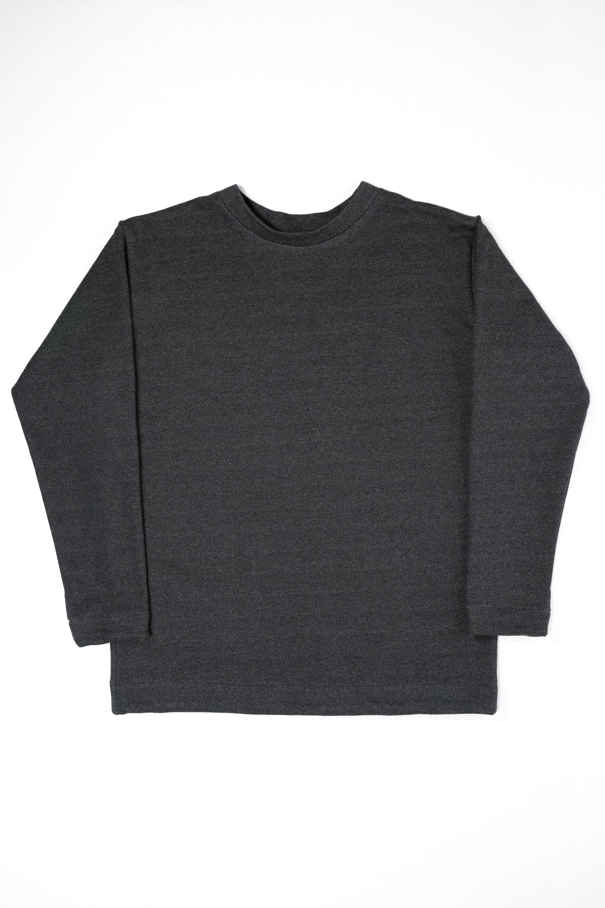 French terry sweatshirt, front view