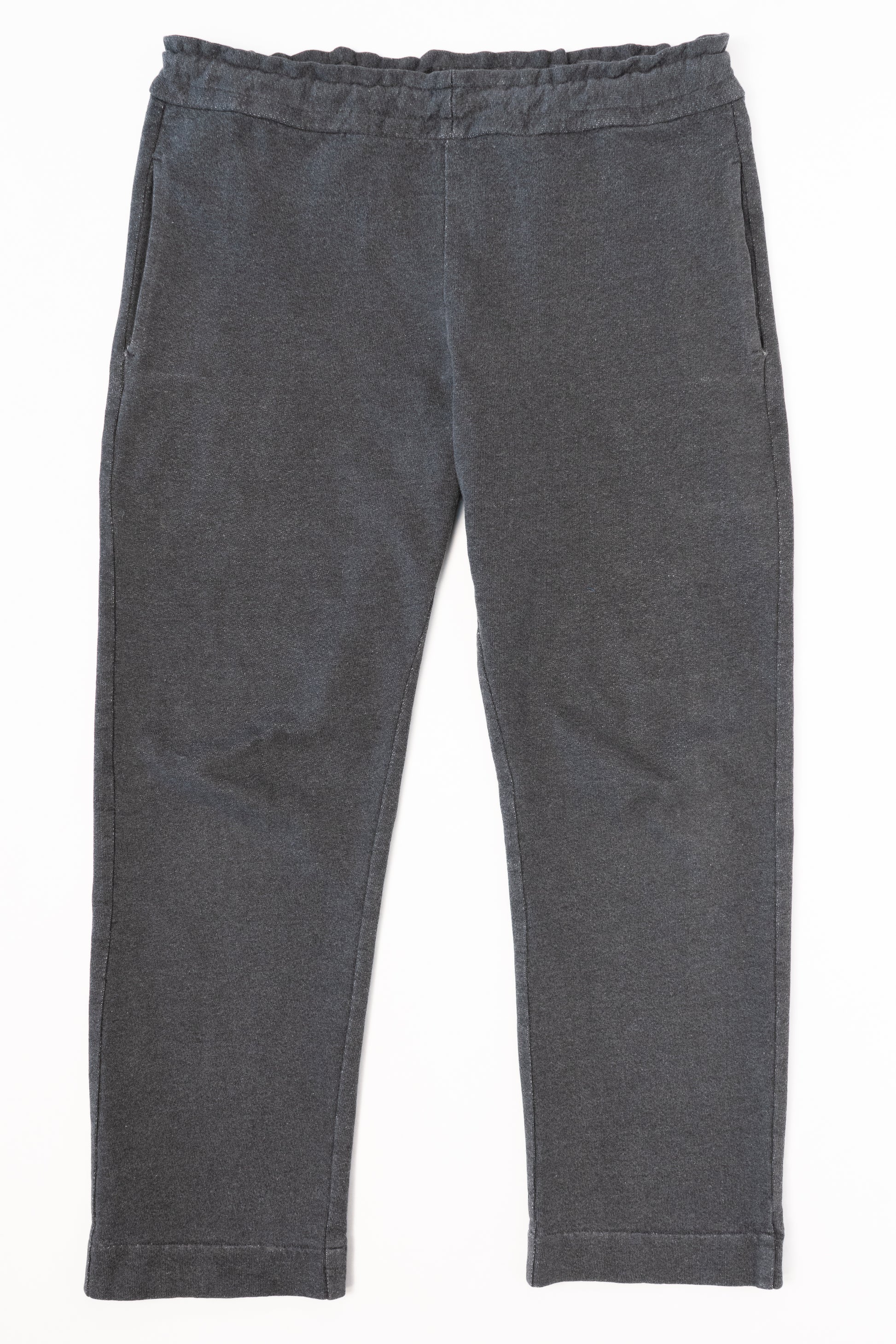 French terry sweatpants, flat view