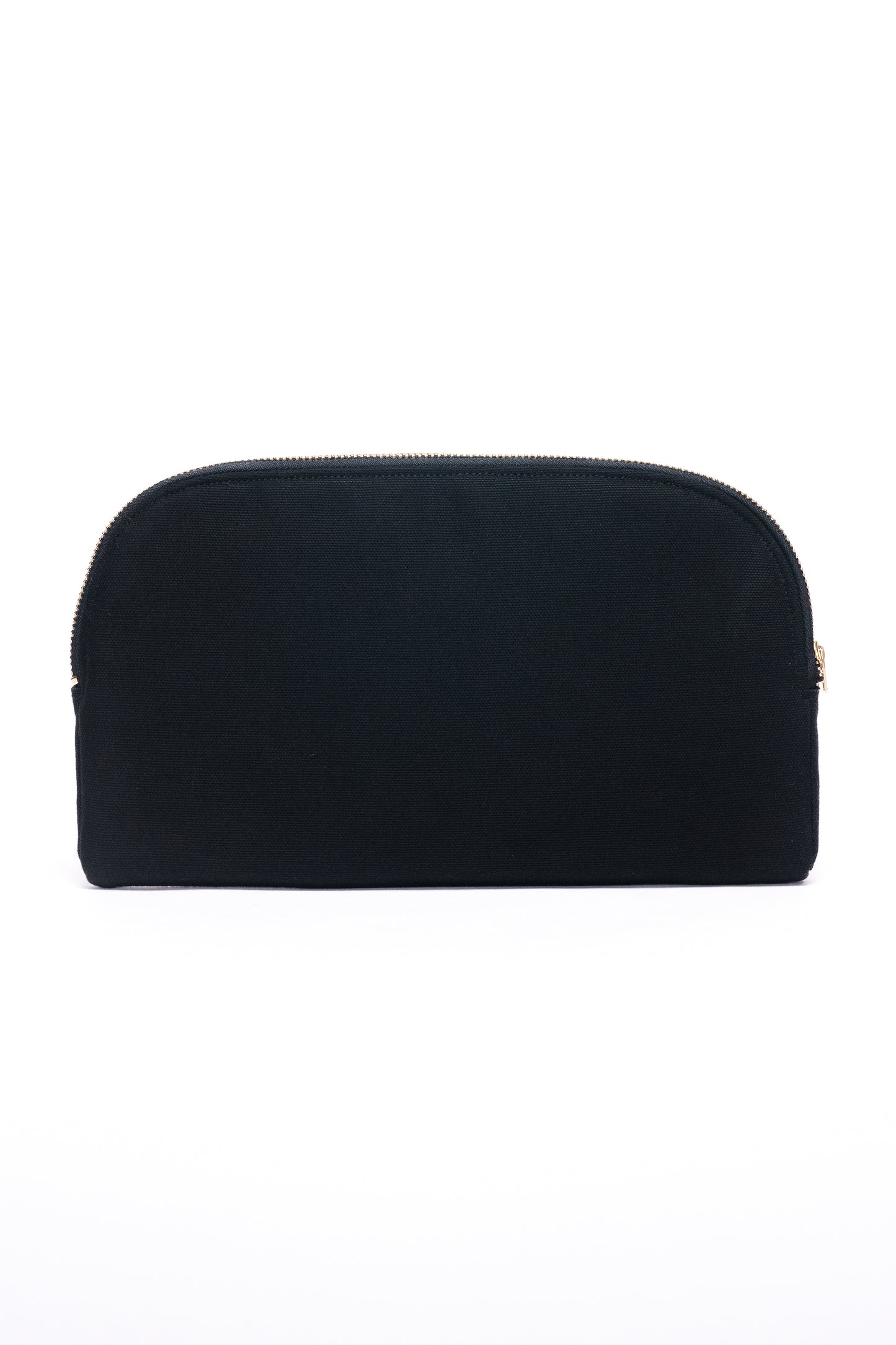 Handheld zipper pouch, front view