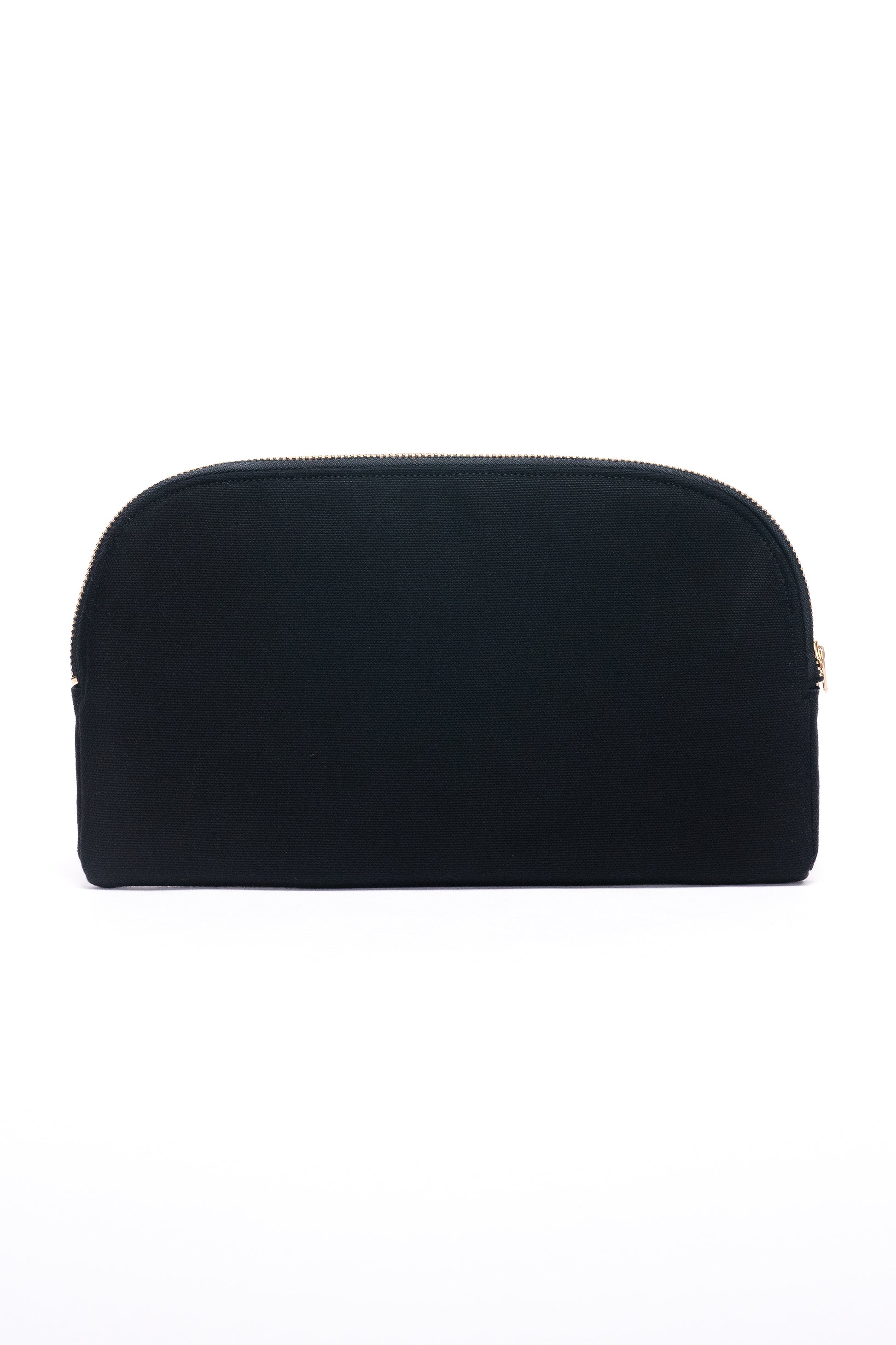 Handheld zipper pouch, front view