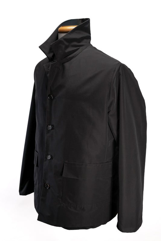 Pivot cotton nylon jacket, three quarter view