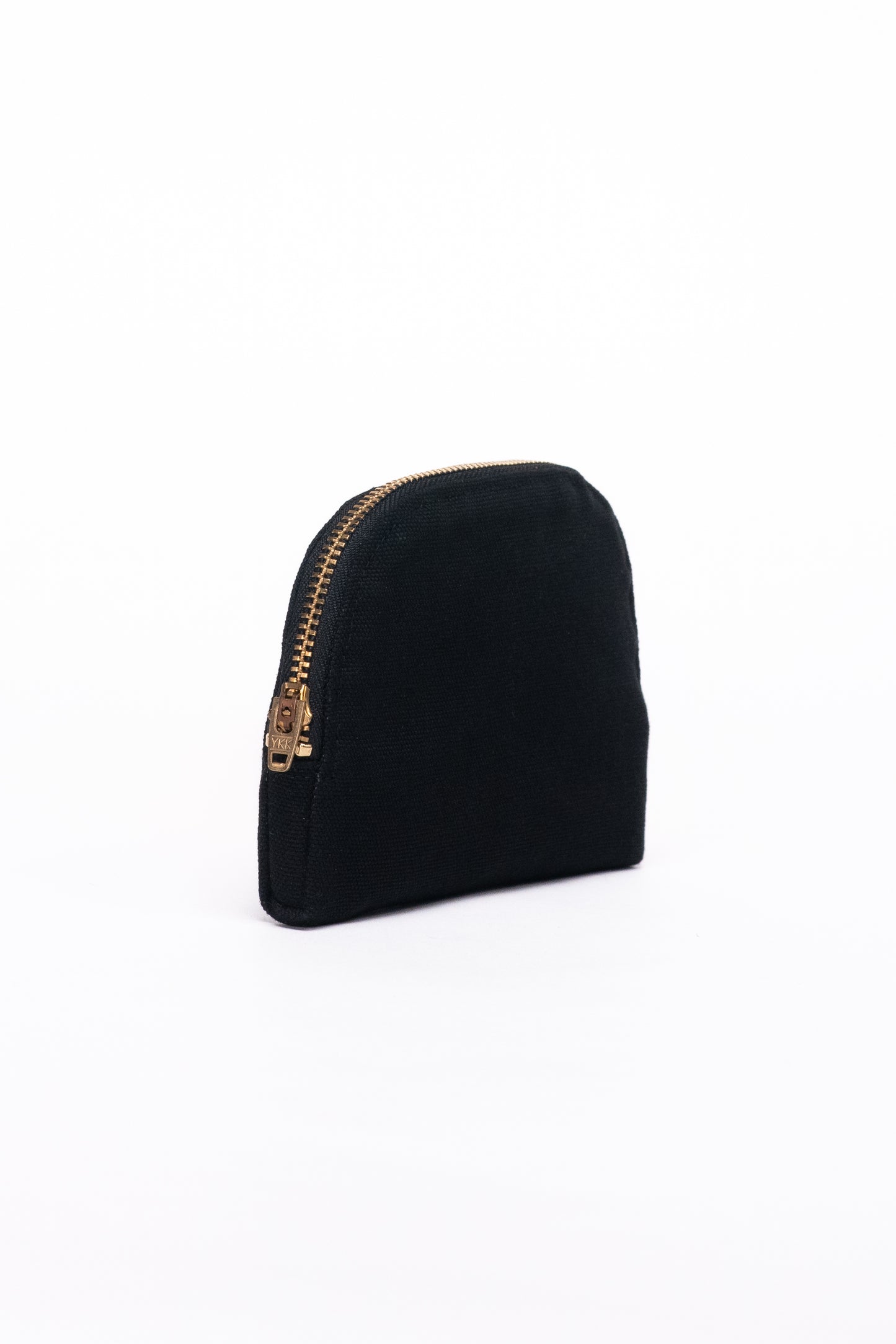 Small zipper pouch, side view