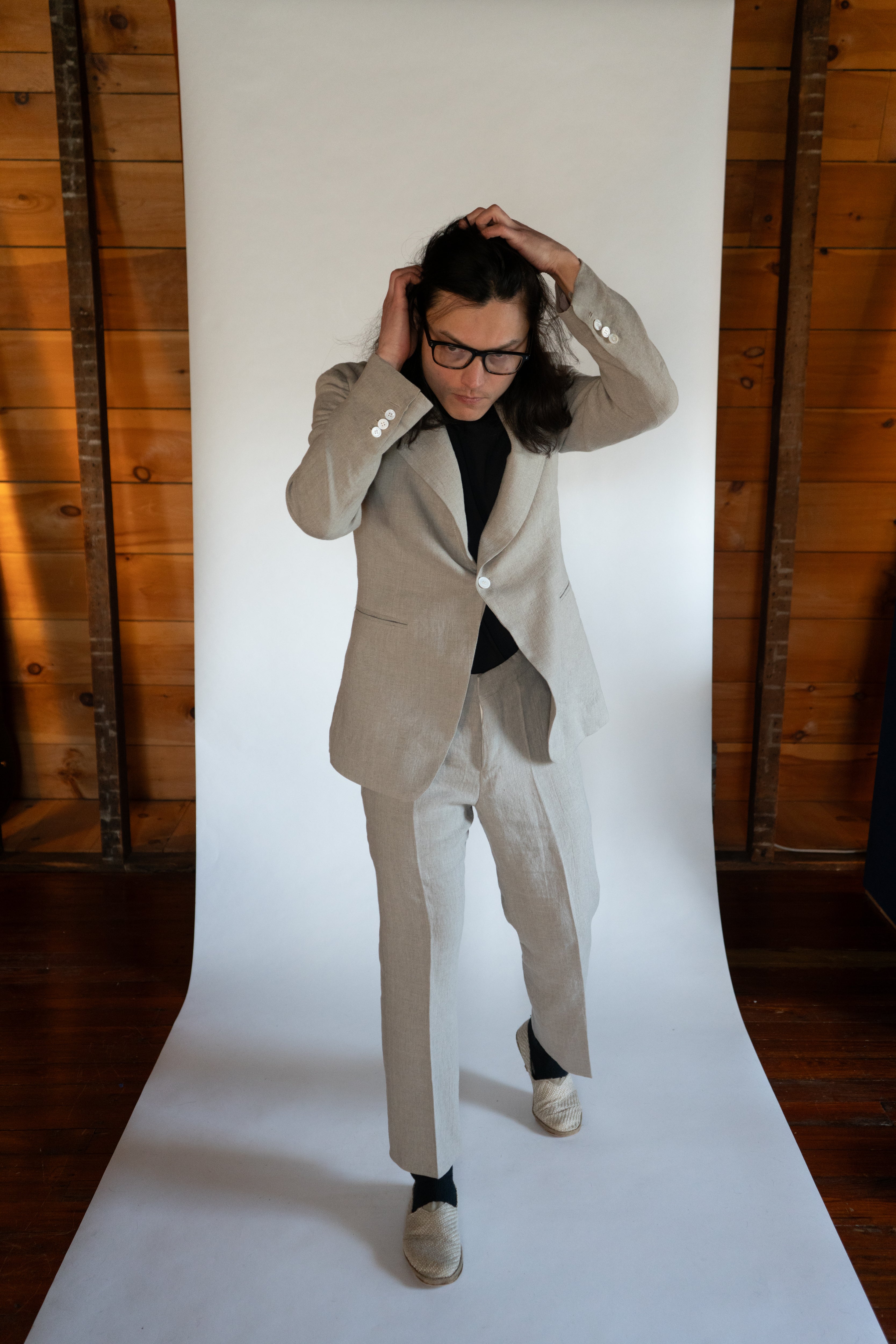 Tailored Linen Jacket – Samuel Lim Hubler